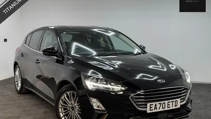 Used Ford Focus Titanium X 125 HP (91 kW) 2020 Black Hatchback