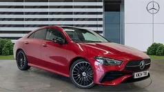 Red Used 2024 Mercedes CLA220 AMG Line Premium Plus Sedan | £33,040 (Fair price)