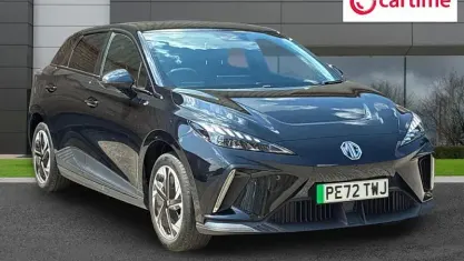 Used MG MG4 EV Trophy 150 kW (204 HP) 2022 Black Hatchback