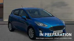 Blue Used 2019 Ford Fiesta Titanium Hatchback | £9,068 (Fair price)