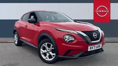 Red Used 2021 Nissan Juke N-Connecta SUV | £12,668 (Fair price)