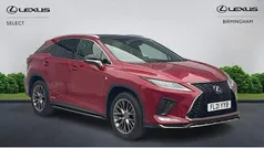 Red Used 2021 Lexus RX450h Sport Line SUV | £33,890 (Fair price)