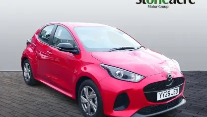 New Mazda 2 Exclusive-Line 116 HP (85 kW) 2026 Red Hatchback