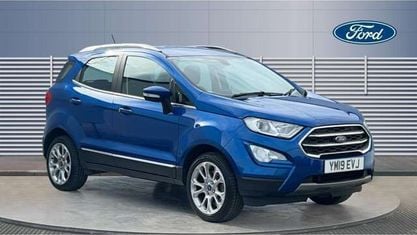 Used Ford Ecosport Titanium 101 HP (74 kW) 2019 Blue SUV