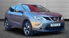 Grey Used 2017 Nissan Qashqai N-Connecta SUV | £8,795 (Fair price)