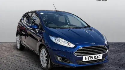 Used Ford Fiesta Titanium X 125 HP (91 kW) 2017 Blue Hatchback
