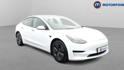 Used Tesla Model 3 Standard Range 208 kW (283 HP) 2021 White Sedan