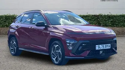 Used Hyundai Kona N Line 129 HP (94 kW) 2025 Red SUV
