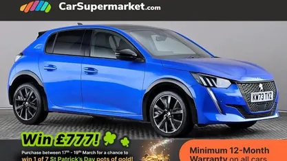 Used Peugeot 208 GT 102 HP (75 kW) 2023 Blue Hatchback