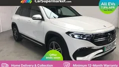 White Used 2023 Mercedes EQB300 AMG line SUV | £28,197 (Fair price)