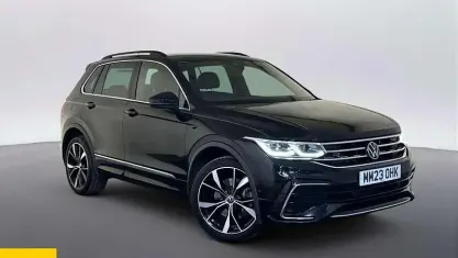 Used VW Tiguan R-line 245 HP (180 kW) 2023 Black SUV