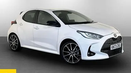 White Used 2023 Toyota Yaris Hybrid Sport Hatchback | £18,395 (Fair price)