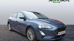 Blue Used 2020 Ford Focus Titanium X Hatchback | £10,995 (Fair price)