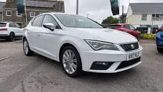 White Used 2017 Seat Leon XCELLENCE Hatchback | £9,995 (Fair price)