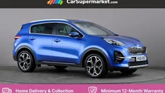 Blue Used 2021 Kia Sportage GT-Line SUV | £17,197 (Fair price)