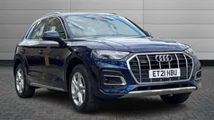 Blue Used 2021 Audi Q5 Sport SUV | £31,650 (Fair price)