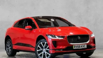Käytetty Jaguar I-Pace First Edition 294 kW (400 HP) 2018 Punainen Katumaasturi
