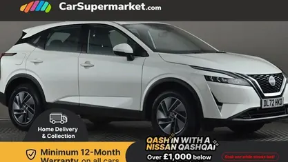 White Used 2023 Nissan Qashqai Acenta Premium SUV | £14,097 (Good price)