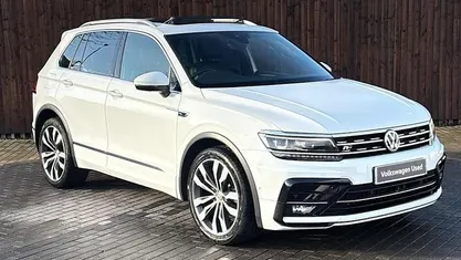 White Used 2020 VW Tiguan R-line SUV | £18,899 (Fair price)