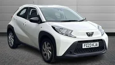 White Used 2023 Toyota Aygo PURE Hatchback | £14,291 (Fair price)