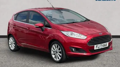 Used Ford Fiesta Titanium 101 HP (74 kW) 2017 Red Hatchback