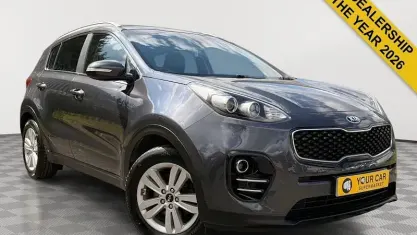 Used Kia Sportage 177 HP (130 kW) 2017 Silver SUV