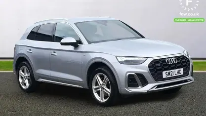 Used Audi Q5 S-Line 265 HP (194 kW) 2021 Silver SUV