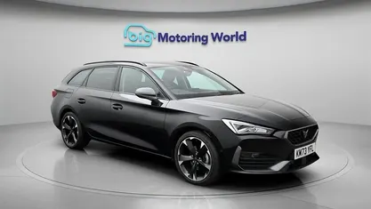 Used Cupra Leon 150 HP (110 kW) 2023 Black Estate