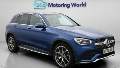 Used Mercedes GLC300 AMG Line Premium 245 HP (180 kW) 2022 Blue SUV