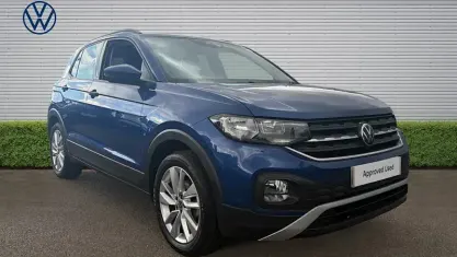 Used VW T-Cross SE 110 HP (80 kW) 2021 Blue SUV