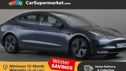 Grey Used 2022 Tesla Model 3 RWD Sedan | £22,697 (Fair price)