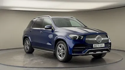 Used Mercedes GLE350 AMG line 272 HP (200 kW) 2019 Brilliant blue SUV