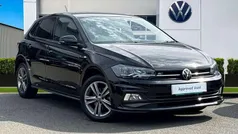Black Used 2021 VW Polo R-line Hatchback | £16,480 (Fair price)