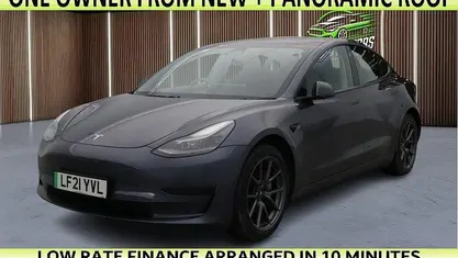 Used Tesla Model 3 Standard Range Plus 366 kW (498 HP) 2021 Sedan