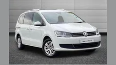 White Used 2021 VW Sharan SE MPV | £20,050 (Fair price)