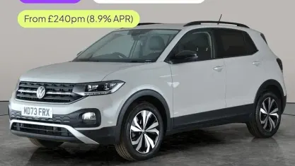 Used VW T-Cross Black Edition 110 HP (80 kW) 2023 Grey SUV