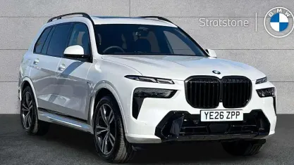 Used BMW X7 M Sport 352 HP (258 kW) 2026 White SUV