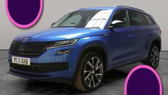 Blue Used 2021 Skoda Kodiaq SportLine SUV | £26,166 (Good price)
