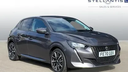 Used Peugeot 208 Allure 102 HP (75 kW) 2020 Grey Hatchback