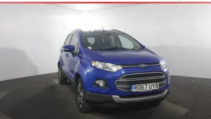 Used Ford Ecosport Titanium 125 HP (91 kW) 2017 Blue SUV