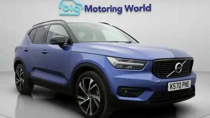 Used Volvo XC40 R-Design Pro 197 HP (144 kW) 2021 Blue SUV