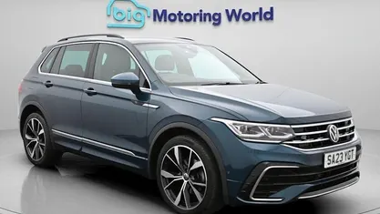 Used VW Tiguan R-line 150 HP (110 kW) 2023 Blue SUV