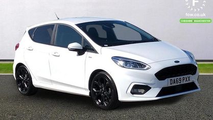 Używany Ford Fiesta ST-Line 101 KM (74 kW) 2019 Biały Hatchback