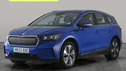 Usado Skoda Enyaq iV ecoSuite 150 kW (204 HP) 2023 Azul SUV