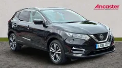 Black Used 2018 Nissan Qashqai N-Connecta SUV | £11,975 (Fair price)