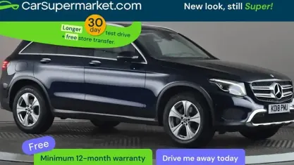 Begagnad Mercedes GLC250 204 HK (150 kW) 2018 Blå Kombi