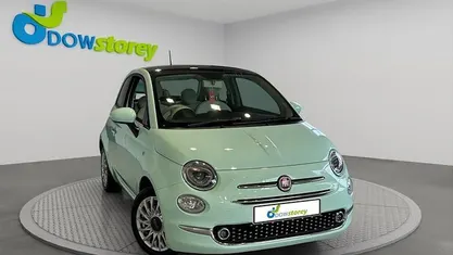 Used Fiat 500 Lounge 69 HP (50 kW) 2018 Green Hatchback