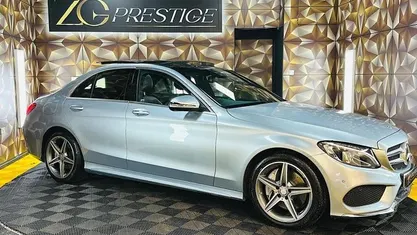 Silver Used 2017 Mercedes C250 AMG Line Premium Plus Sedan | £16,995 (Fair price)