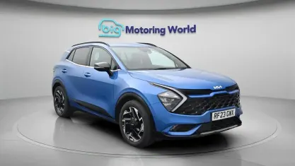 Used Kia Sportage GT-Line 265 HP (194 kW) 2023 Blue SUV