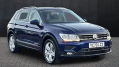 Blue Used 2020 VW Tiguan Match SUV | £18,495 (Fair price)